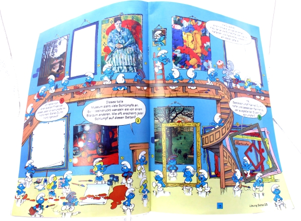 Die Schlümpfe Comic Magazin Nr. 21: Der Malerschlumpf in Nöten von Bastei